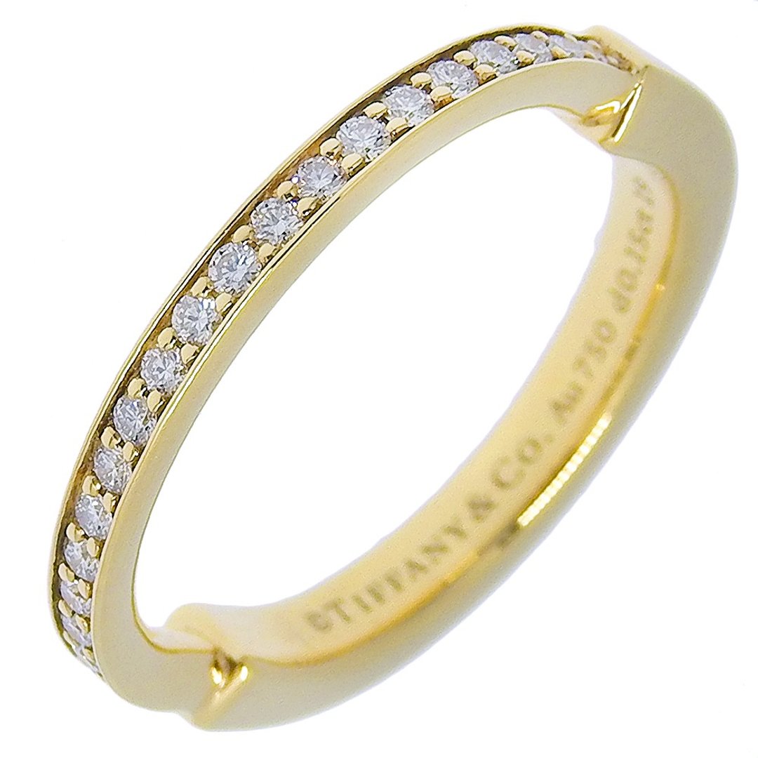 [日本直送] Tiffany & Co. Rock 12号戒指 K18YG x 钻石 0.15 约4.5g 女款 [二手] - 戒指 - 贵金属 金色