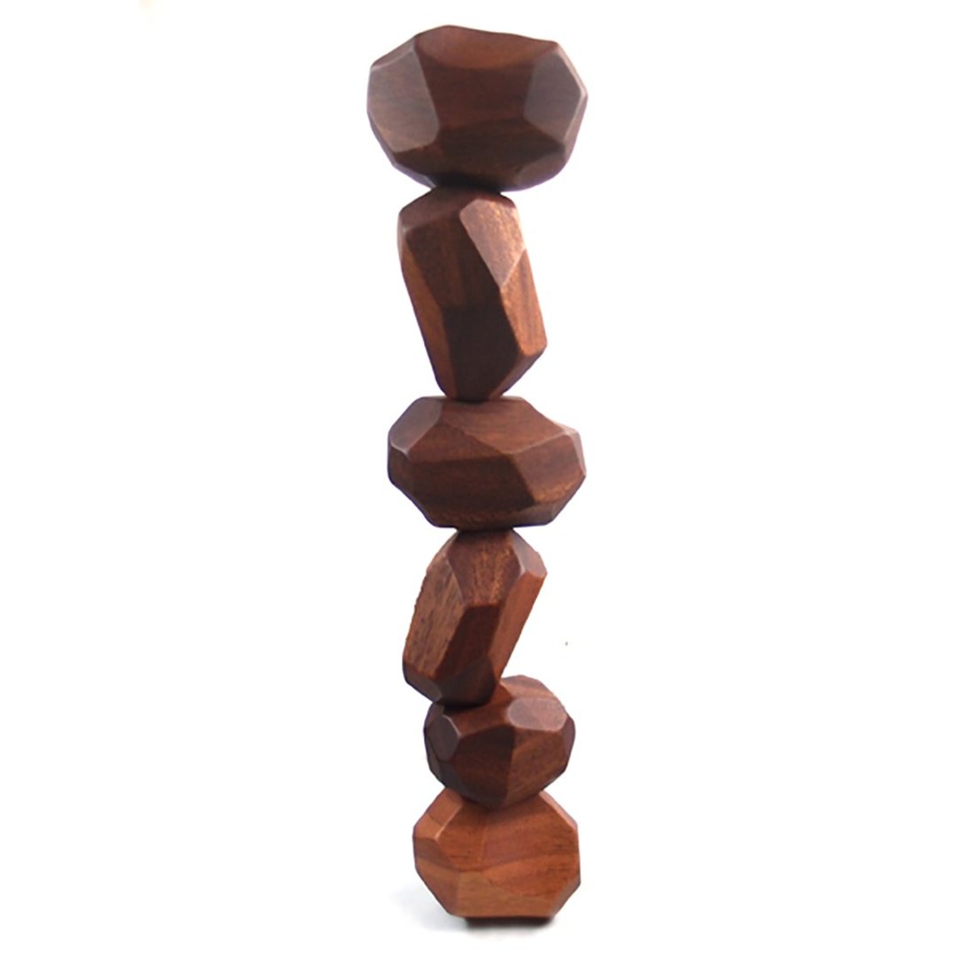 1 building block with different shapes - 玩具/玩偶 - 木头 咖啡色