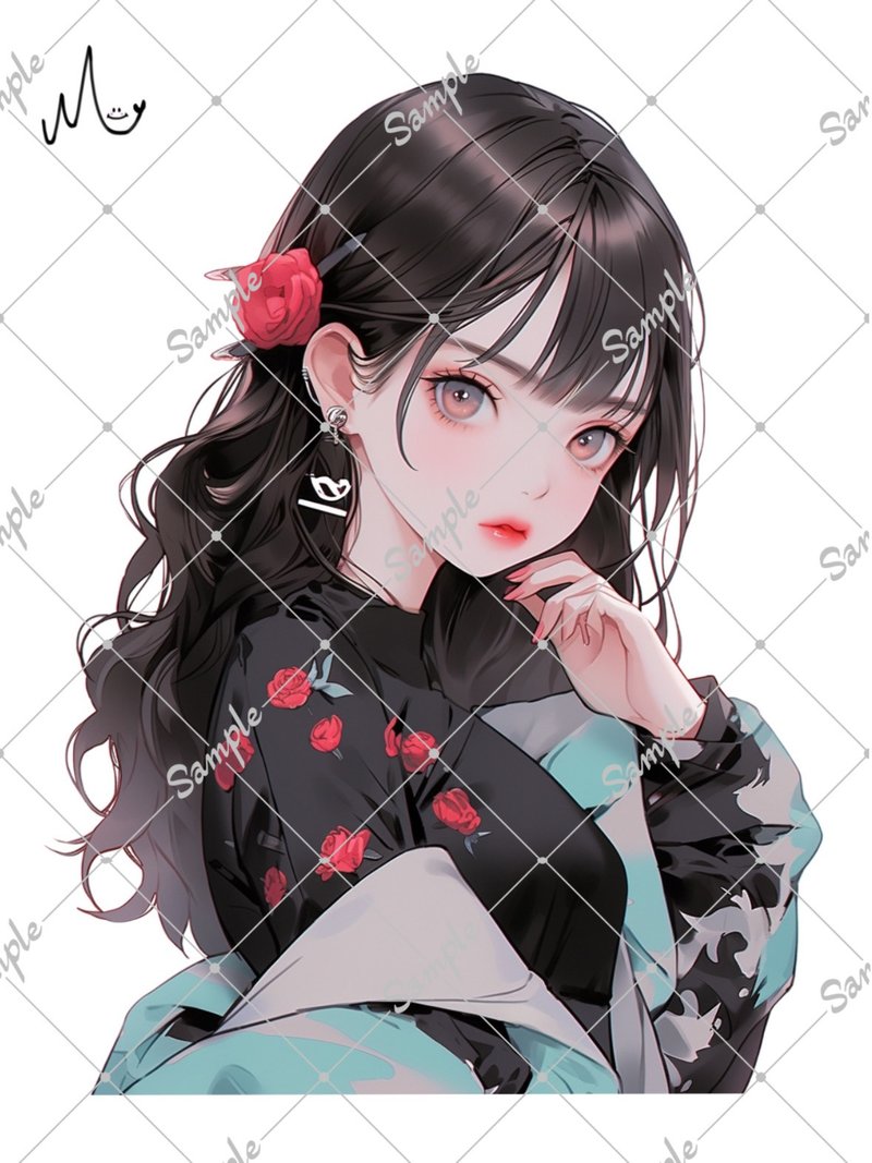 原创人物贴纸 - 贴纸 - 纸 