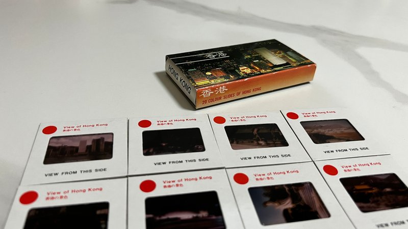 80年代旧香港幻灯片,Old Hong Kong Slids - 摄影集 - 纸 