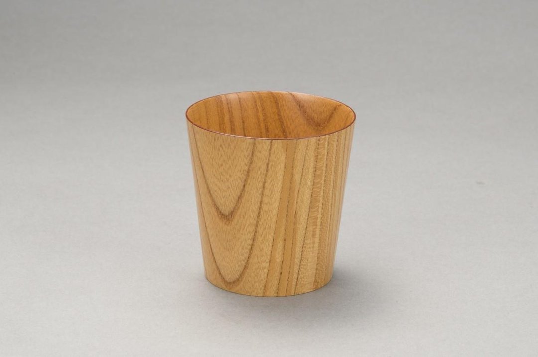 Tsuraichi Cup Natural M - 咖啡杯/马克杯 - 木头 卡其色