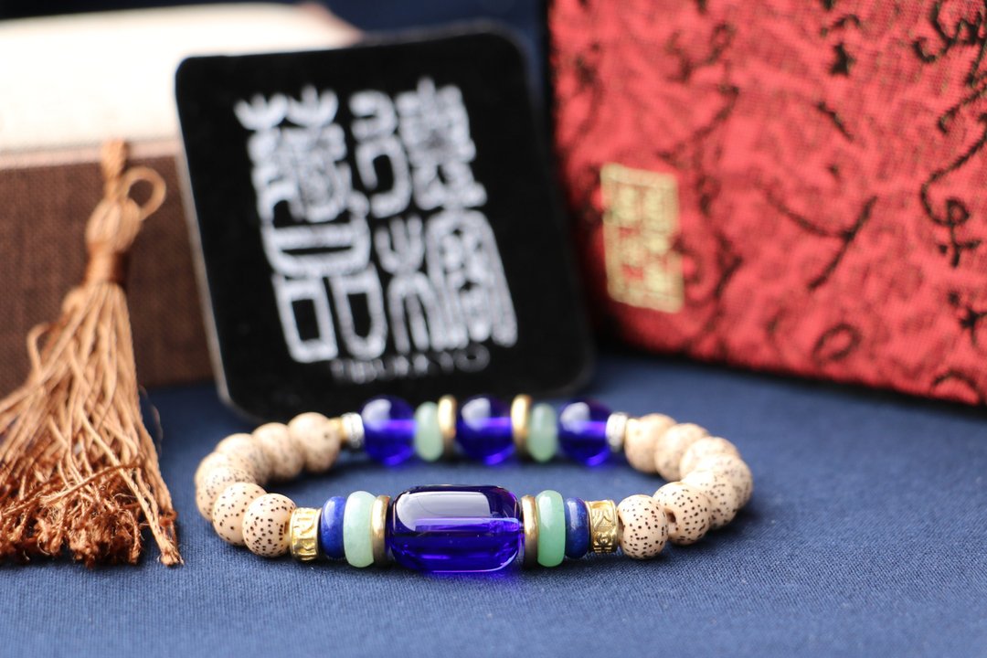 精品星月菩提子手链 定制化手围 串珠设计 佛珠菩提子配饰工艺品 - 手链/手环 - 植物．花 