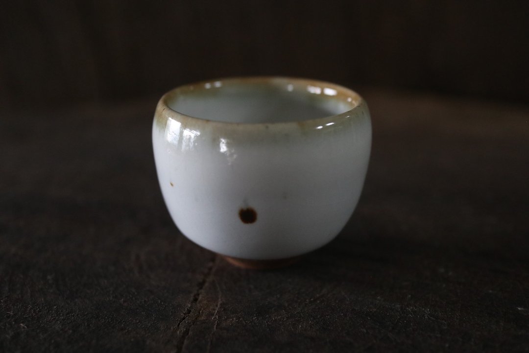 志野杯 - 茶具/茶杯 - 陶 白色