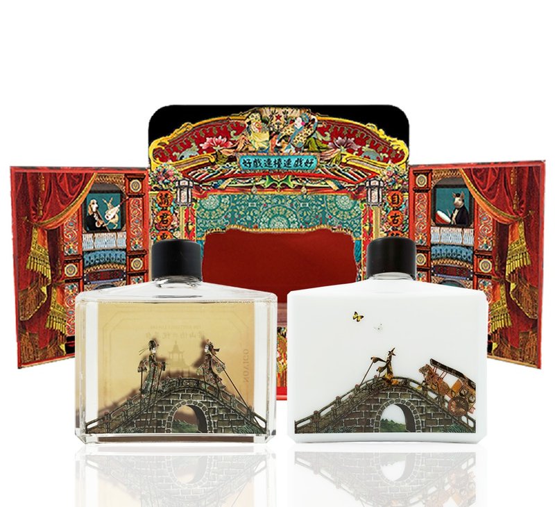 【新年礼盒】剧场系列 / 梁山伯与祝英台－双瓶礼盒－柑苔调 - 沐浴用品 - 植物．花 