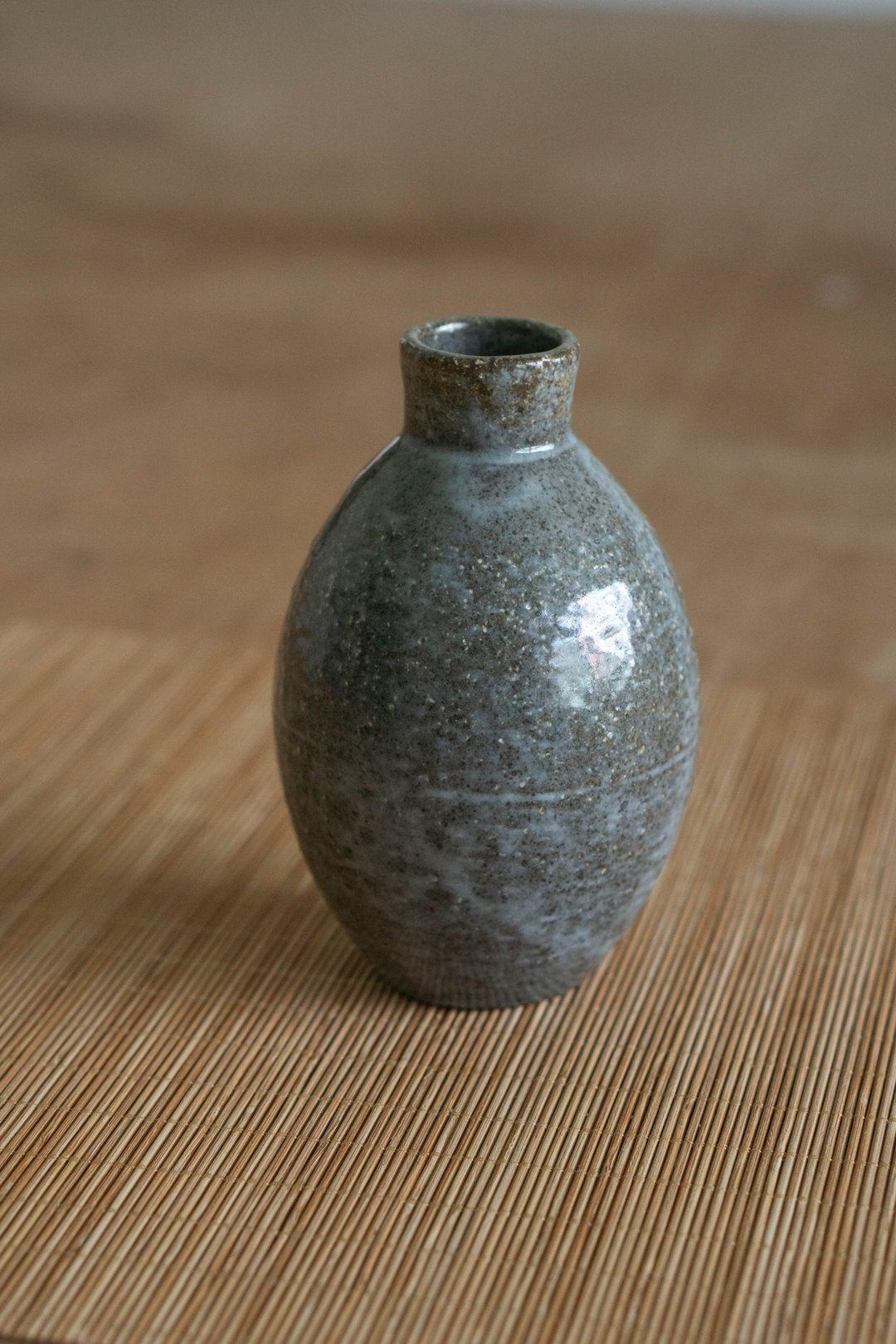 灰色花器 - 花瓶/陶器 - 陶 灰色