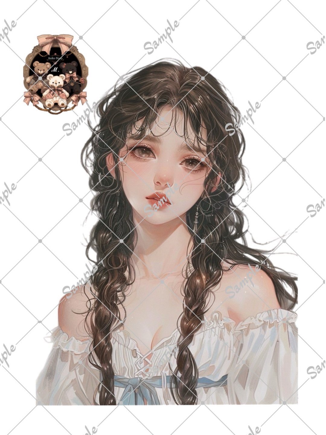 原创人物贴纸 - 贴纸 - 纸 