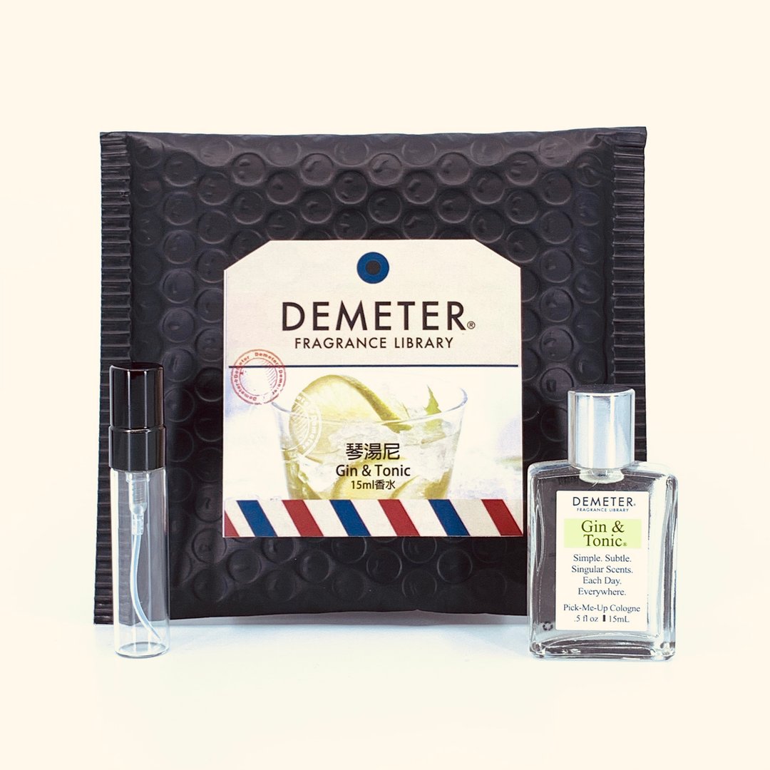 Demeter  【琴汤尼】 Gin Tonic 15ml 抹式+5ml瓶组合 - 香水/香膏 - 玻璃 黄色