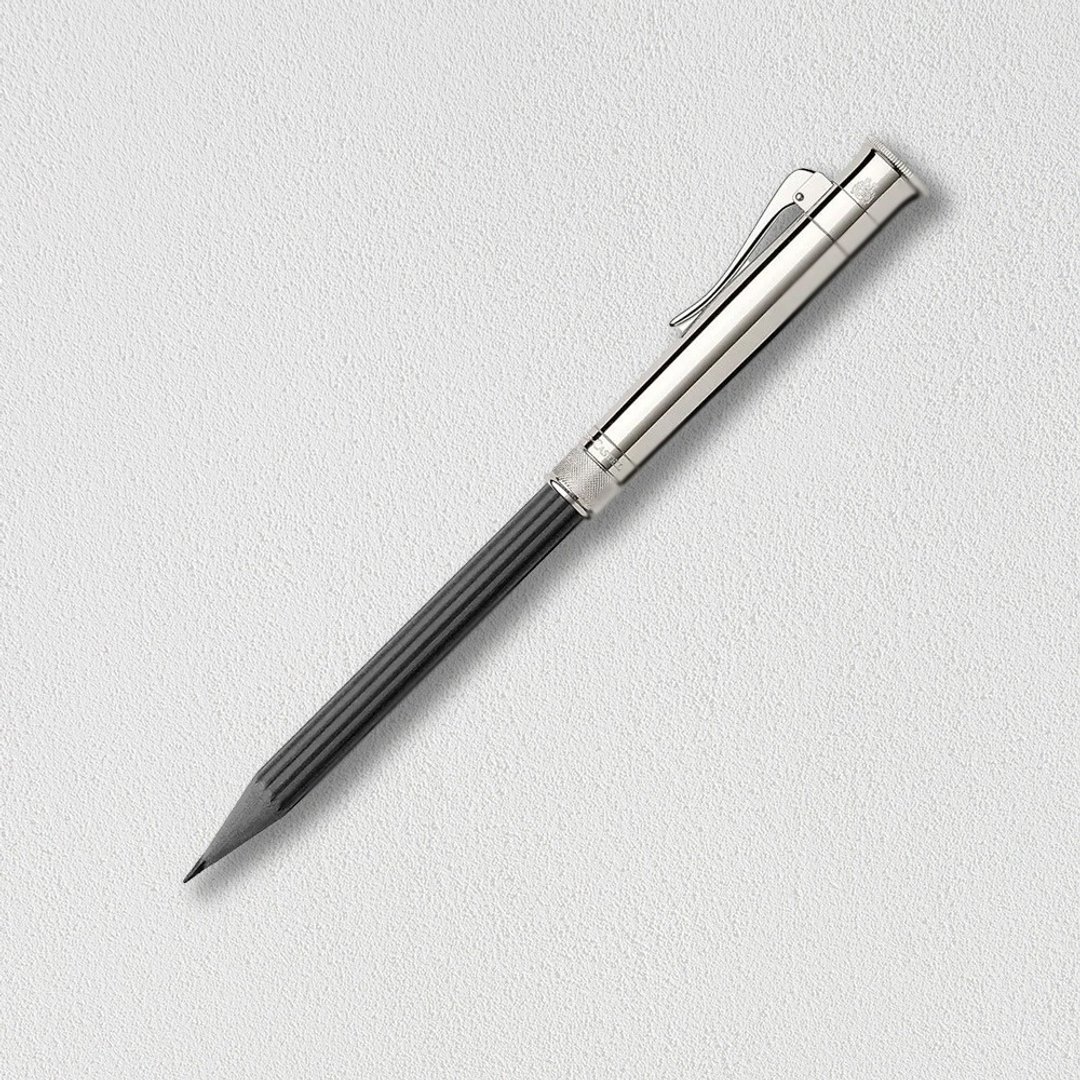 【Graf von Faber-Castell】完美铅笔-黑色雪松木(原厂正货) - 铅笔/自动铅笔 - 木头 黑色