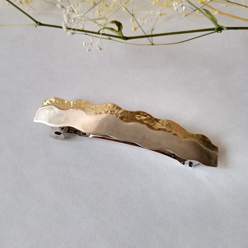 Brass Silver Ridge Cloud Valletta - 发饰 - 其他金属 银色