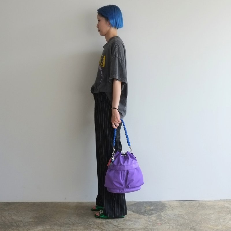 kinchaku code 2 way tote(C23003) 女包 - 手提包/手提袋 - 聚酯纤维 多色