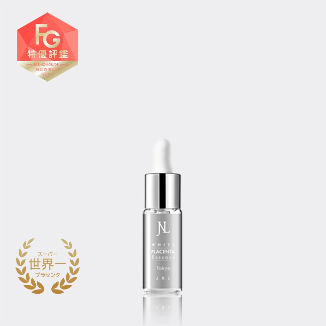 jnl 日本原装 全效 胎盘素精华液 (控油+保湿+美白+抚纹) 10ml - 乳液 - 其他材质 透明