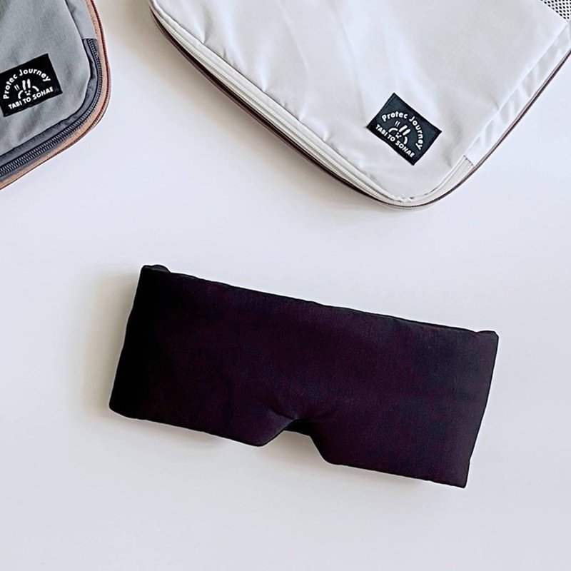 BISQUE 旅行系列超柔软全包覆眼耳罩 - 行李箱/行李箱保护套 - 其他人造纤维 