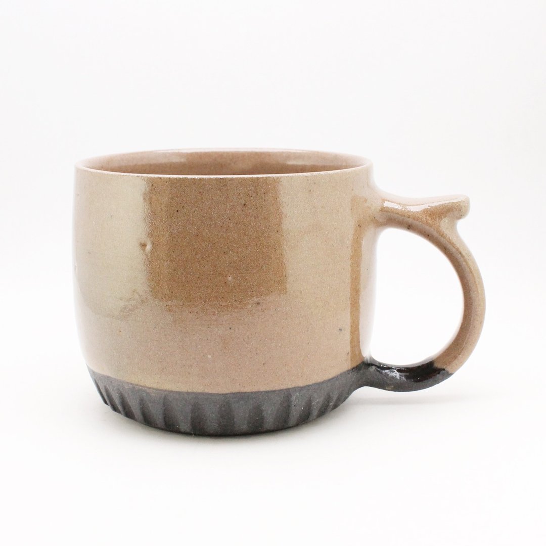 双采系列 – 拉坏手感陶瓷杯  咖啡杯 茶杯 杯子 陶瓷 马克杯 - 其他杯子 - 陶 咖啡色