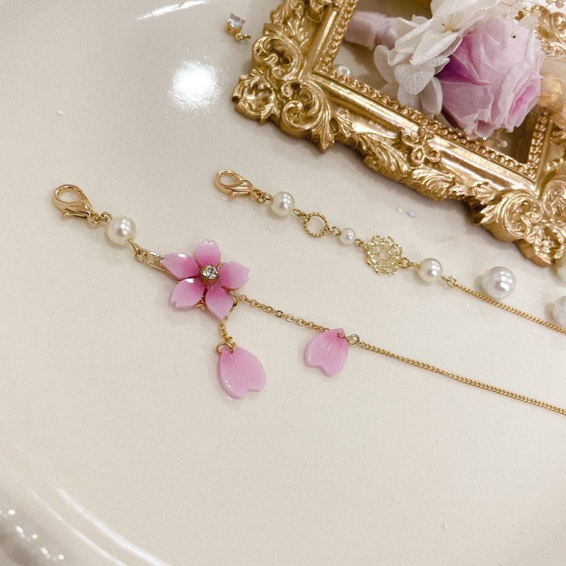 樱花口罩链 - 项链 - 树脂 