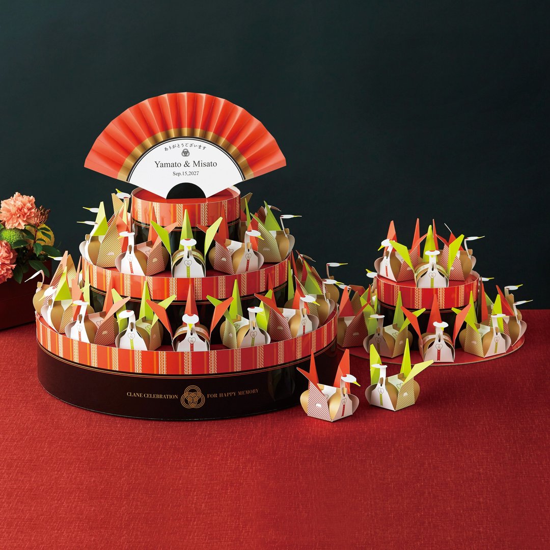 婚礼推荐千纸鹤Meotozuru set(星星糖) - 零食/点心 - 纸 多色