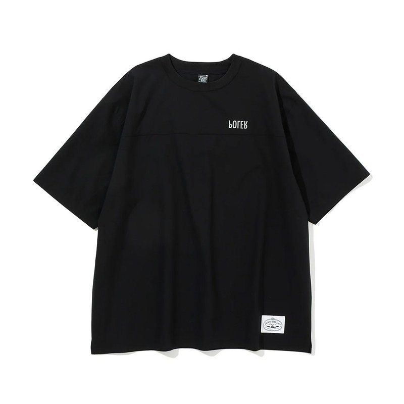 日本限定POLER RELOP2 DRY TEE 快干T恤 / 黑 - 男装上衣/T 恤 - 聚酯纤维 黑色