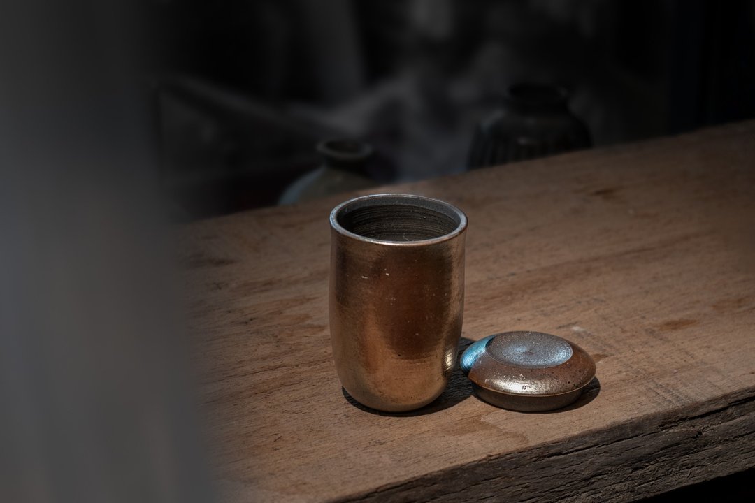 柴烧小茶仓 - 茶具/茶杯 - 陶 咖啡色