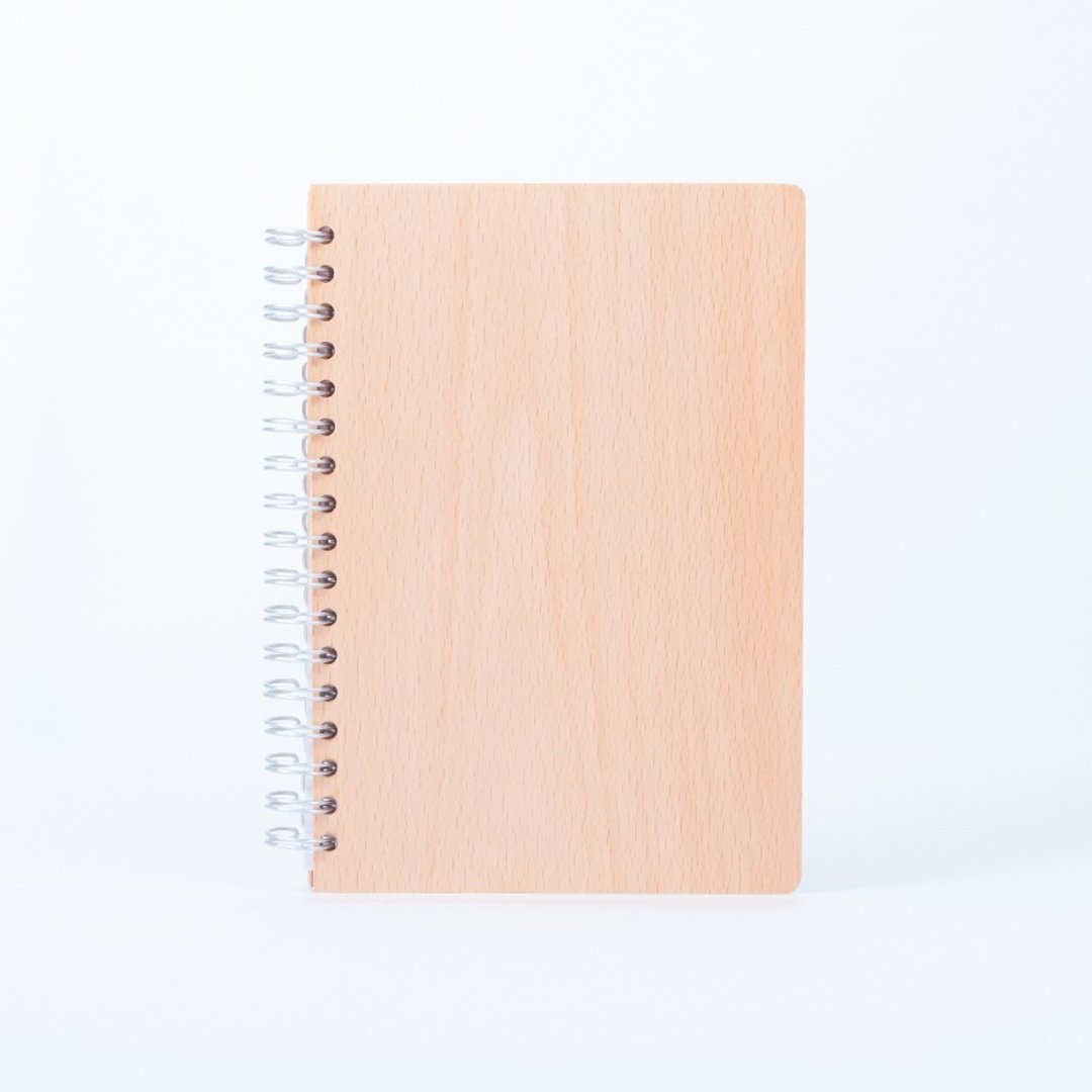 木皮笔记本|手工作品|馈赠礼品|礼物|独立品牌|第七天堂 - 笔记本/手帐 - 木头 