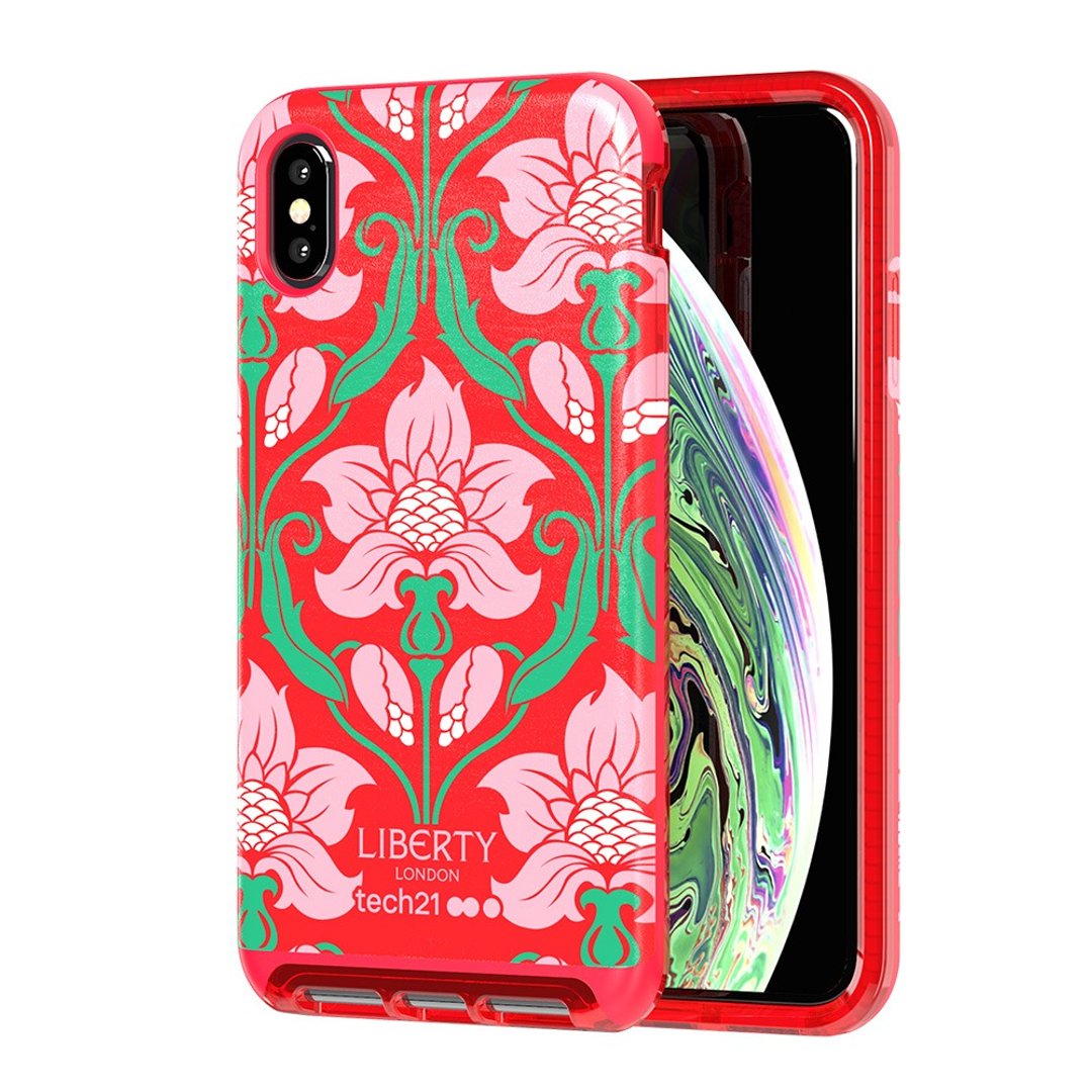 英国Tech21防撞皮质保护壳联名纪念款-Xs Max-红(5056234706183) - 手机壳/手机套 - 人造皮革 红色