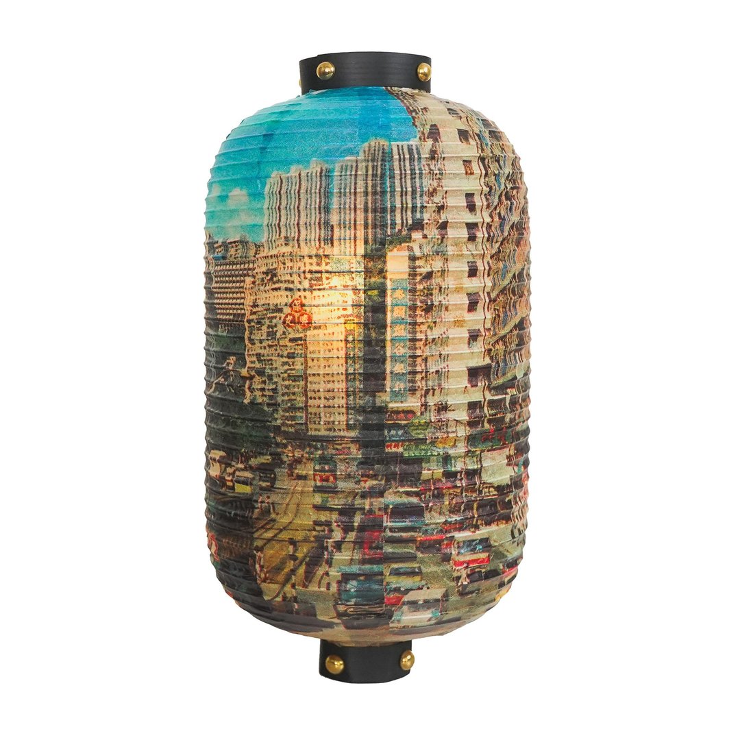 和纸灯笼台灯 铜锣湾街景 夜灯 - 灯具/灯饰 - 纸 多色