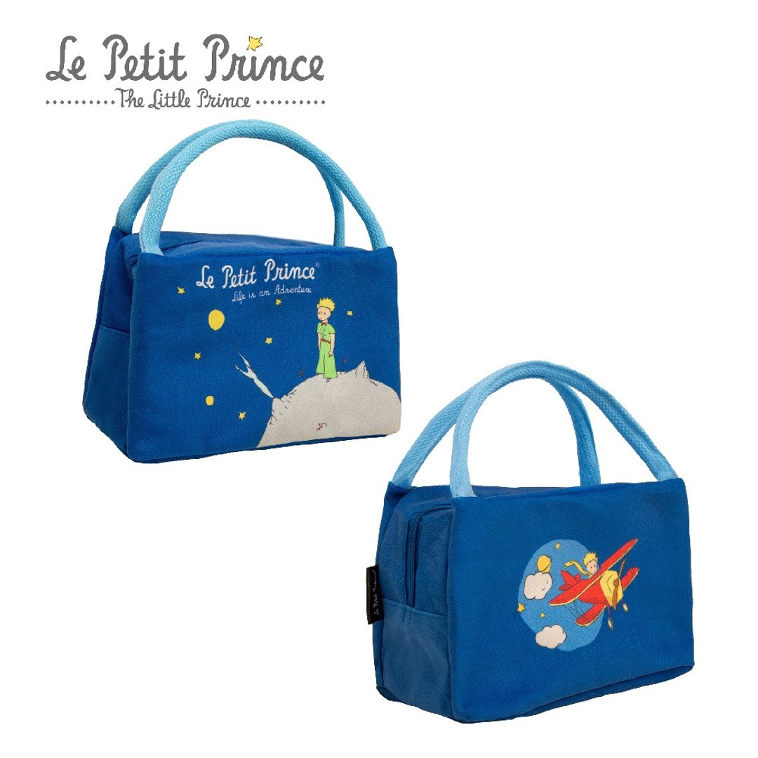 【Le Petit Prince 小王子】CR4066 保温午餐袋 - 深蓝 - 便当盒/饭盒 - 棉 