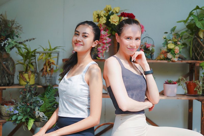 【FlexiFlow】Misty 渲染瑜伽运动背心- 附胸垫- 2色 - 女装运动内衣 - 尼龙 