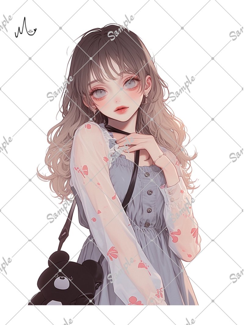 原创人物贴纸 - 贴纸 - 纸 