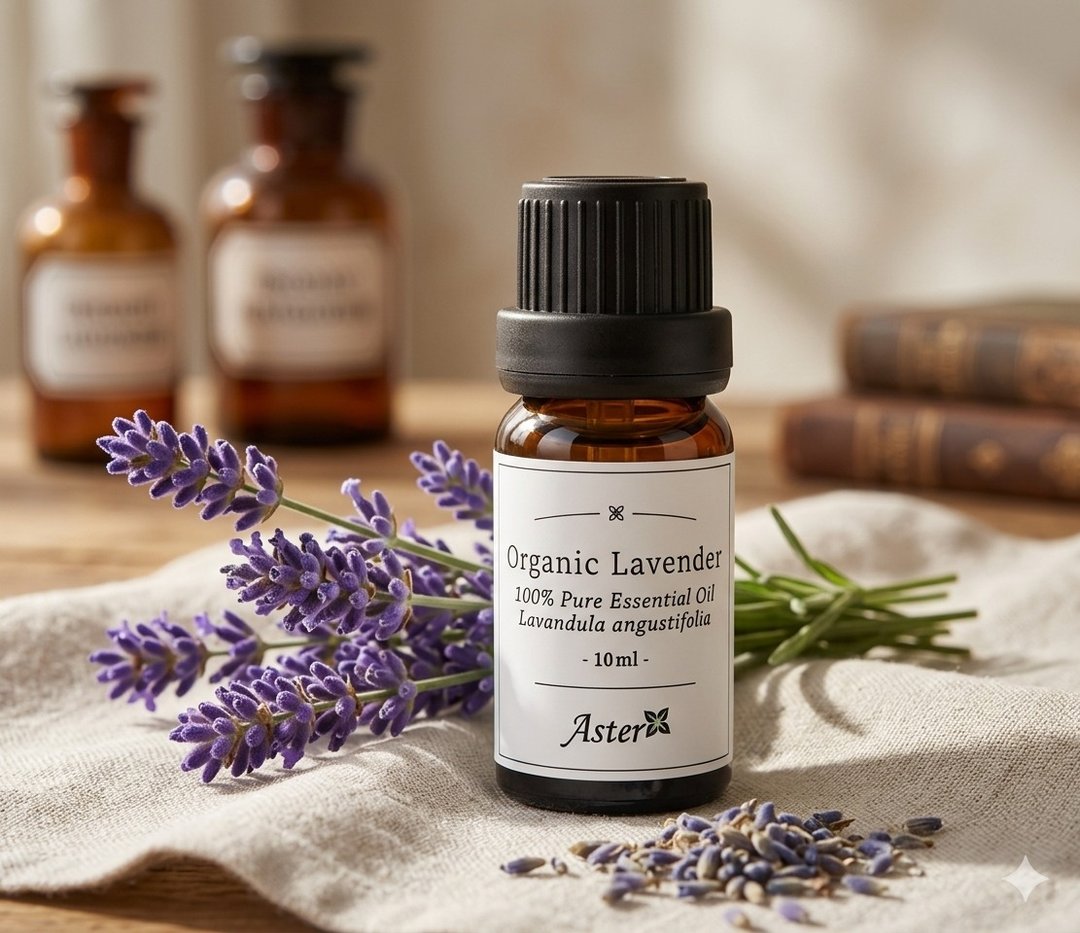 Aster Aroma - 有机薰衣草香薰精油 (Lavandula angustifolia) - 其他 - 精油 