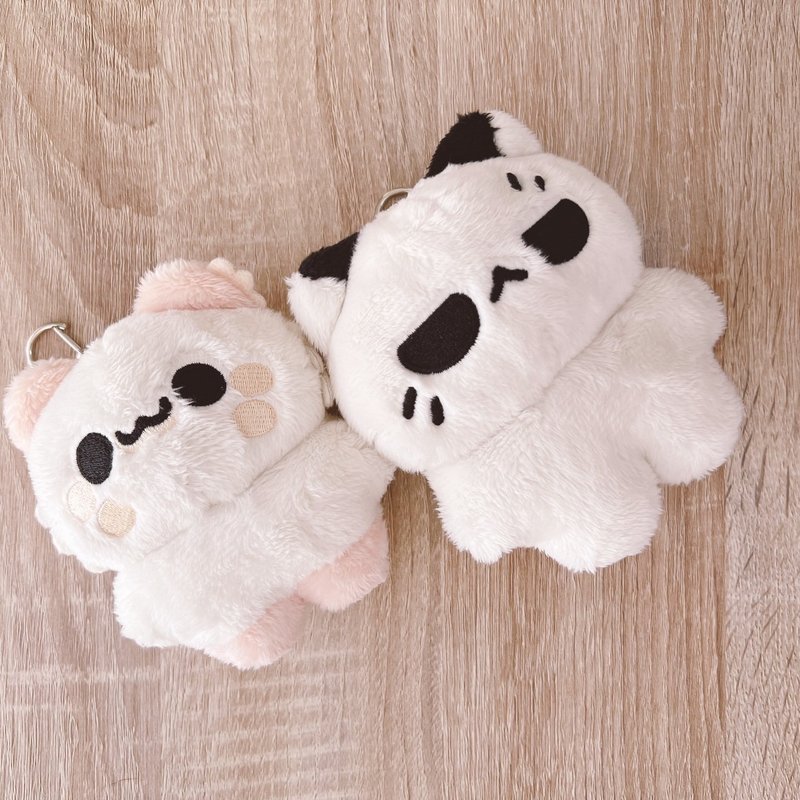 【新品】坏喵与毛喵 - 绒毛吊饰娃娃 - 玩偶/公仔 - 其他材质 