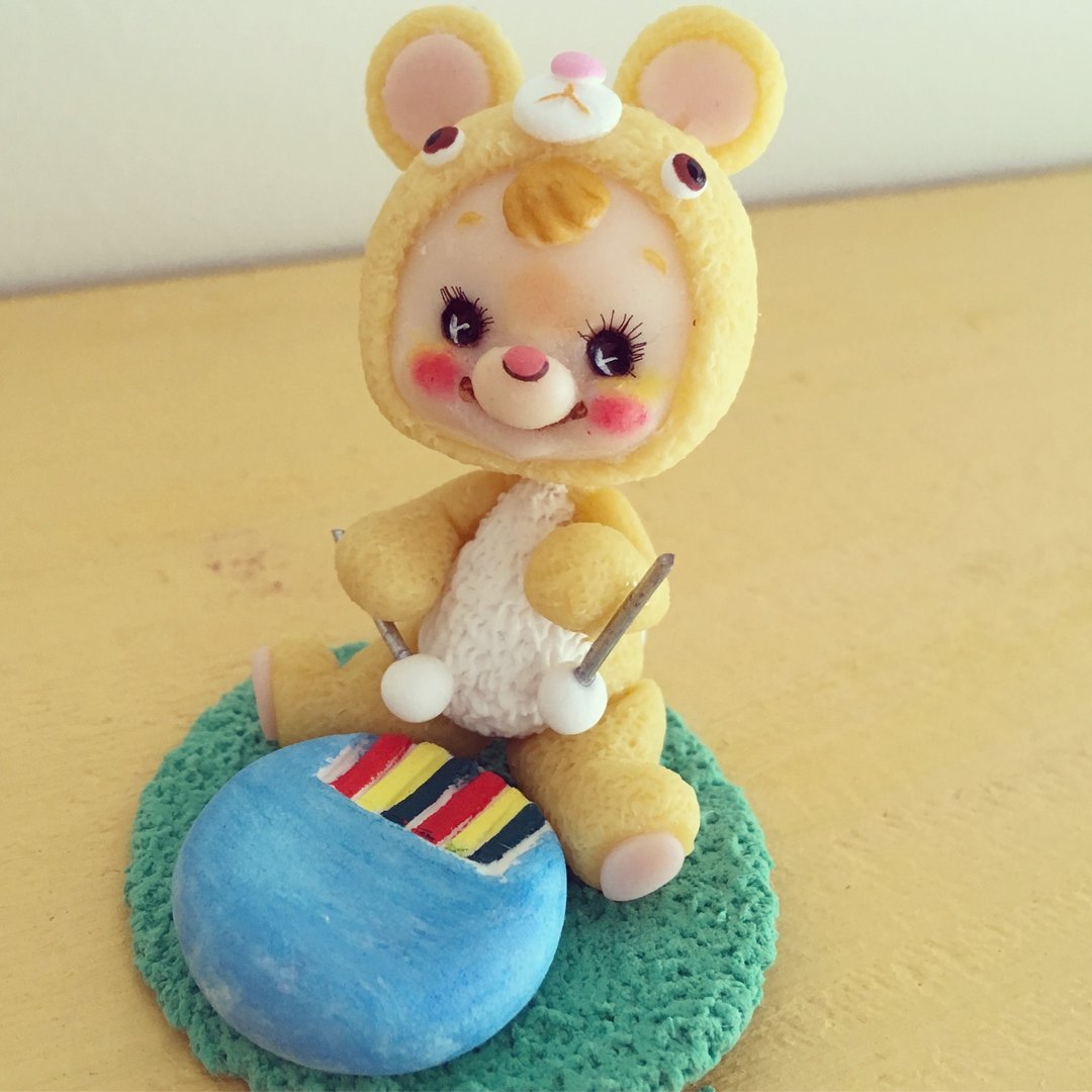 jamland Costumes Bears Order Order - 玩偶/公仔 - 粘土 橘色