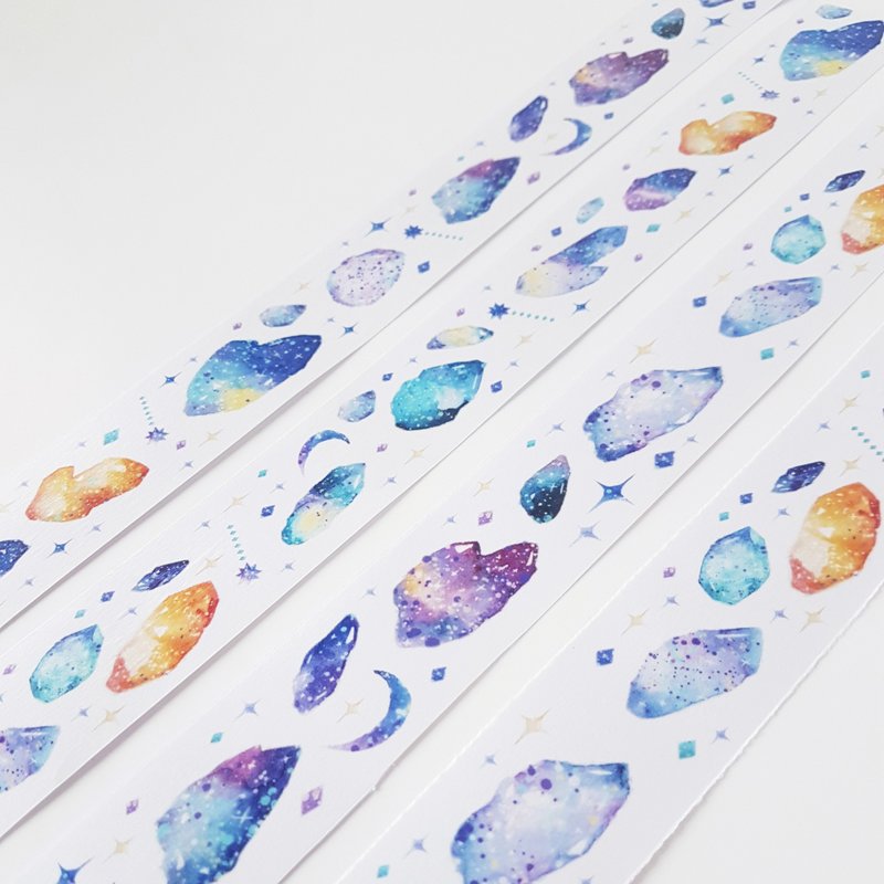 星矿流浪 纸胶带 - 纸胶带 - 纸 多色