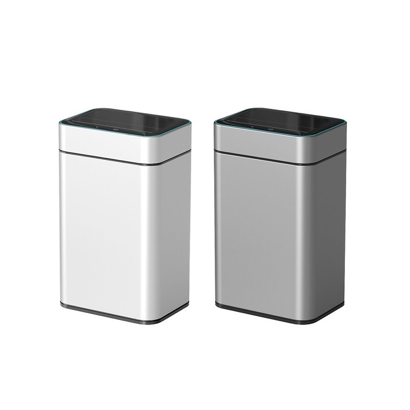 ELPHECO 20L 不锈钢双开除臭炫光感应垃圾桶 ELPH228DU - 垃圾桶 - 其他材质 