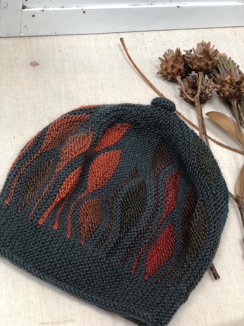 ChiChi手作-高质感毛线编织帽/羊毛帽/手工编织 - 帽子 - 羊毛 多色