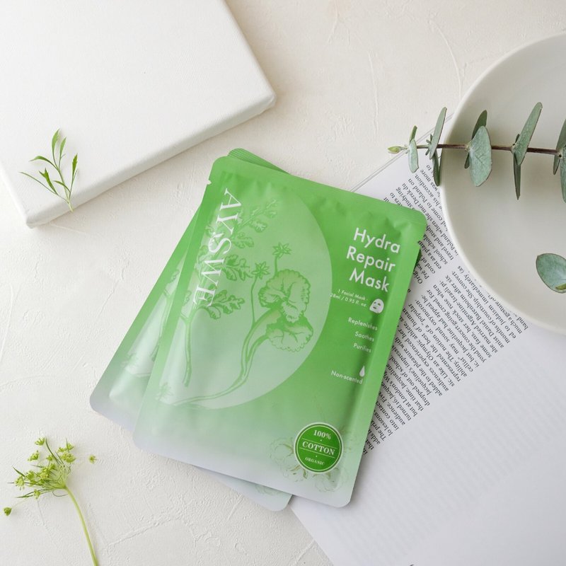 【福利品】有机棉雷公根舒敏保湿面膜礼盒组- 油、混合、敏弱肌 - 面膜/冻膜 - 其他材质 