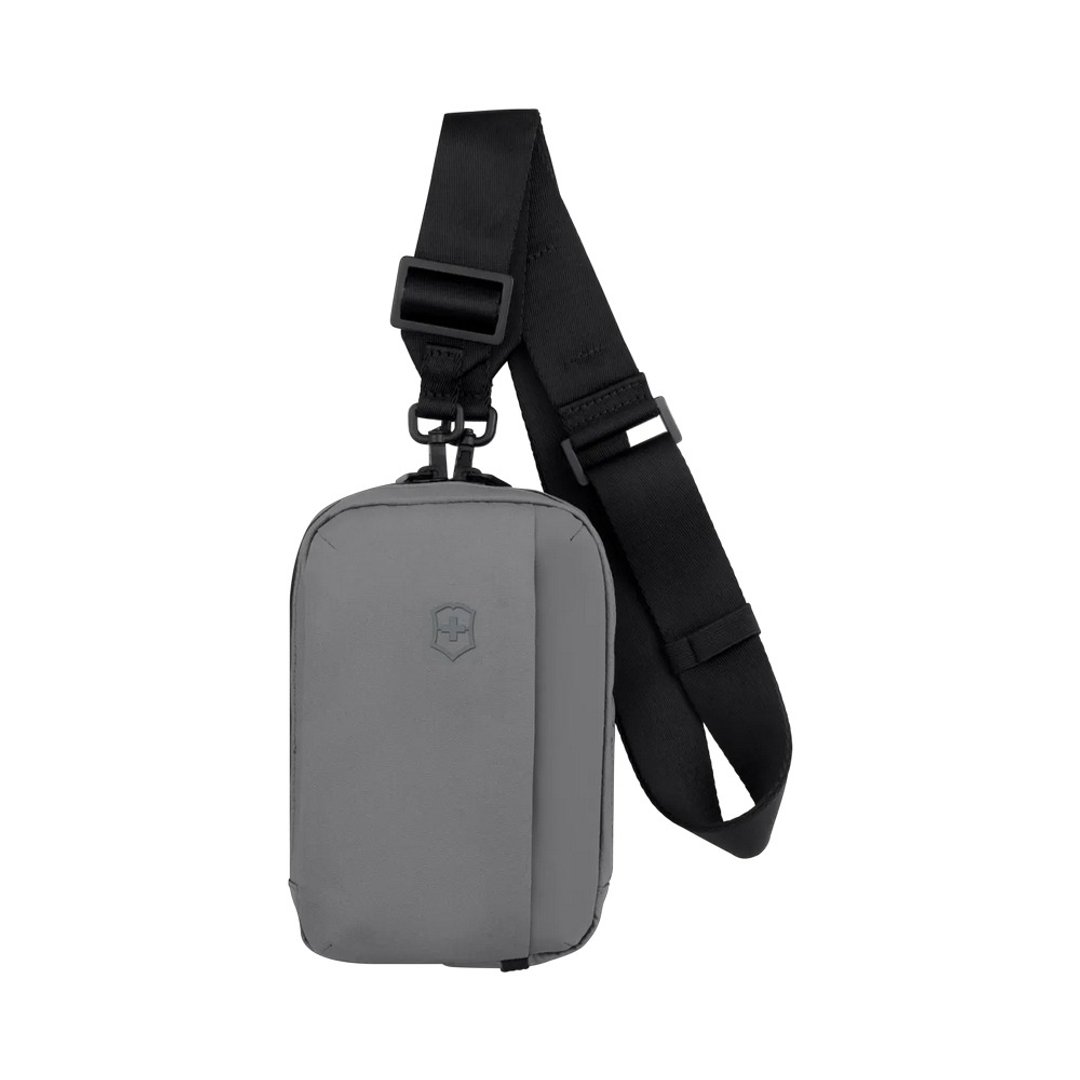 VICTORINOX 瑞士维氏 Travel Essentials City Pouch 灰 653377 - 侧背包/斜挎包 - 聚酯纤维 灰色
