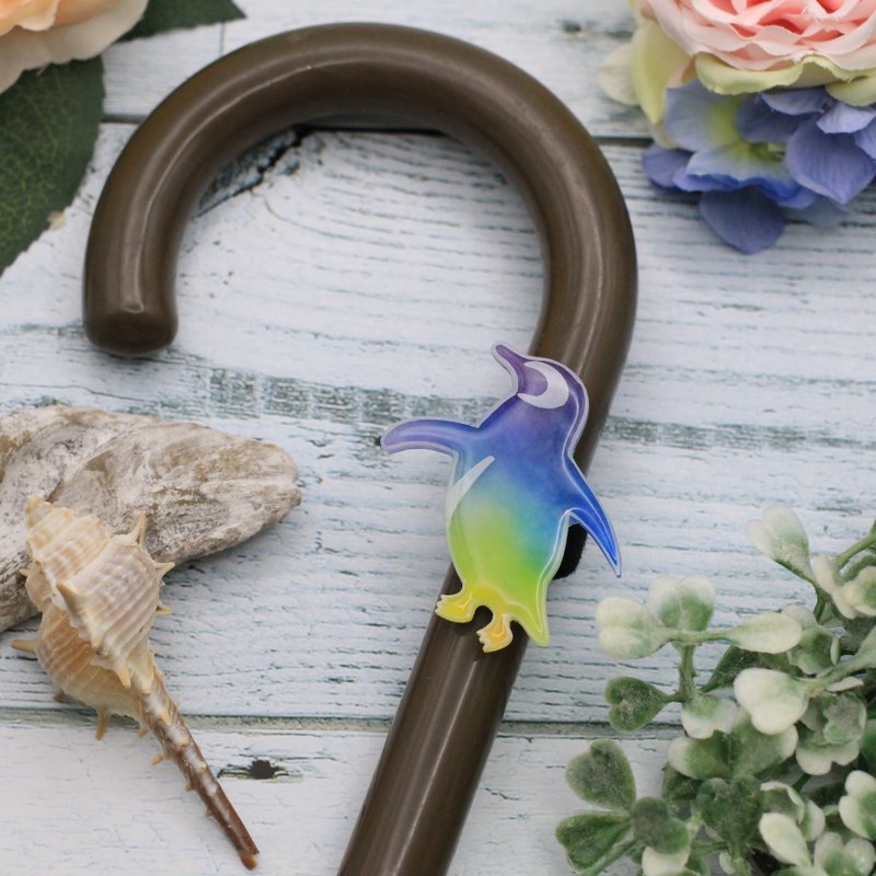 麦哲伦企鹅雨伞标记 [独一无二 1 件] - 雨伞/雨衣 - 塑料 多色