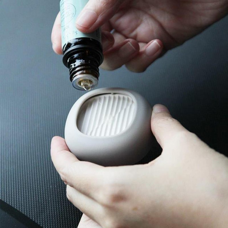 LUFT / 车用扩香器组(灰) - 香薰/精油/线香 - 瓷 灰色