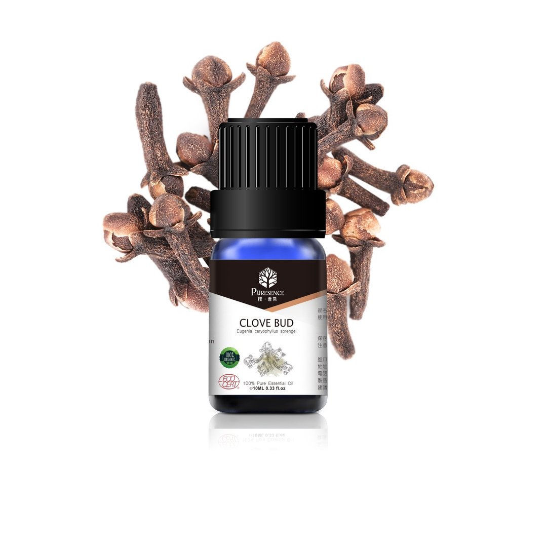 朴香氛PÜRESENCE有机丁香精油(Clove Bud)10ml - 香薰/精油/线香 - 精油 咖啡色