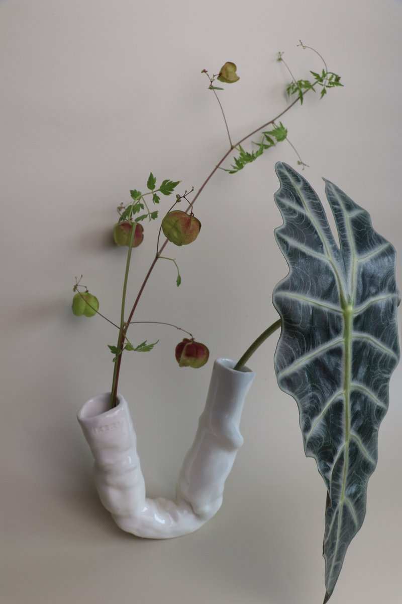 花器界的大肠王 - 摆饰 - 陶 银色