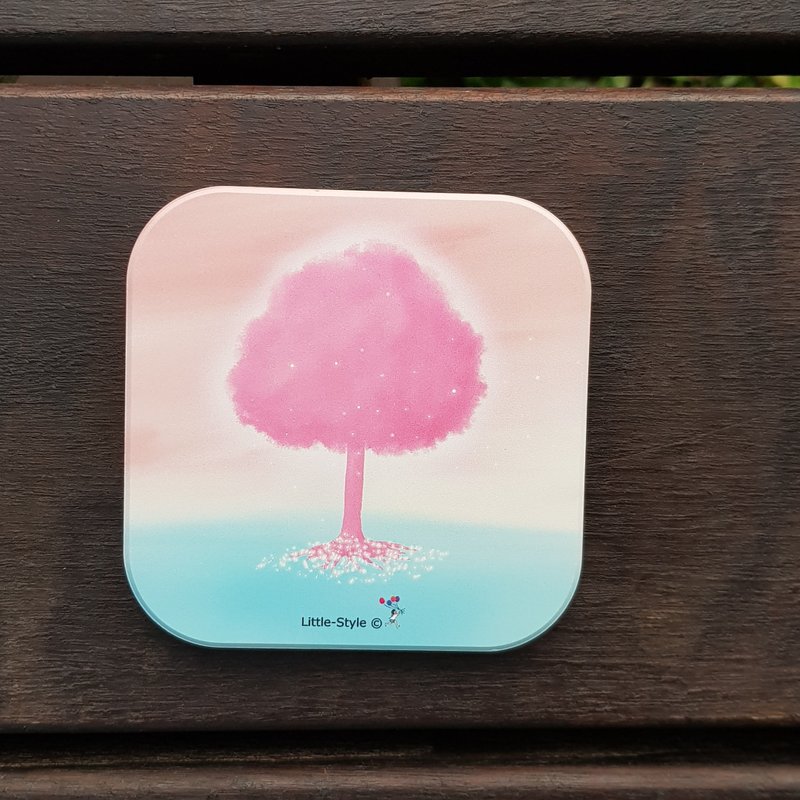 吸水杯垫-所有美好的能量 - 杯垫 - 其他材质 白色