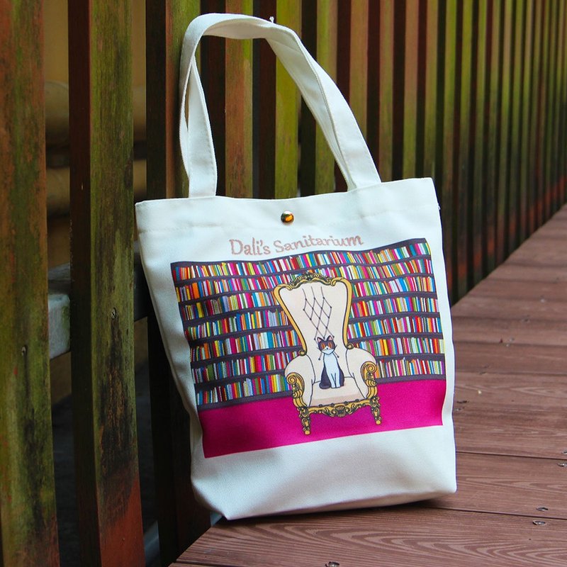 老猫疗养院  达利帆布袋 - 手提包/手提袋 - 其他人造纤维 
