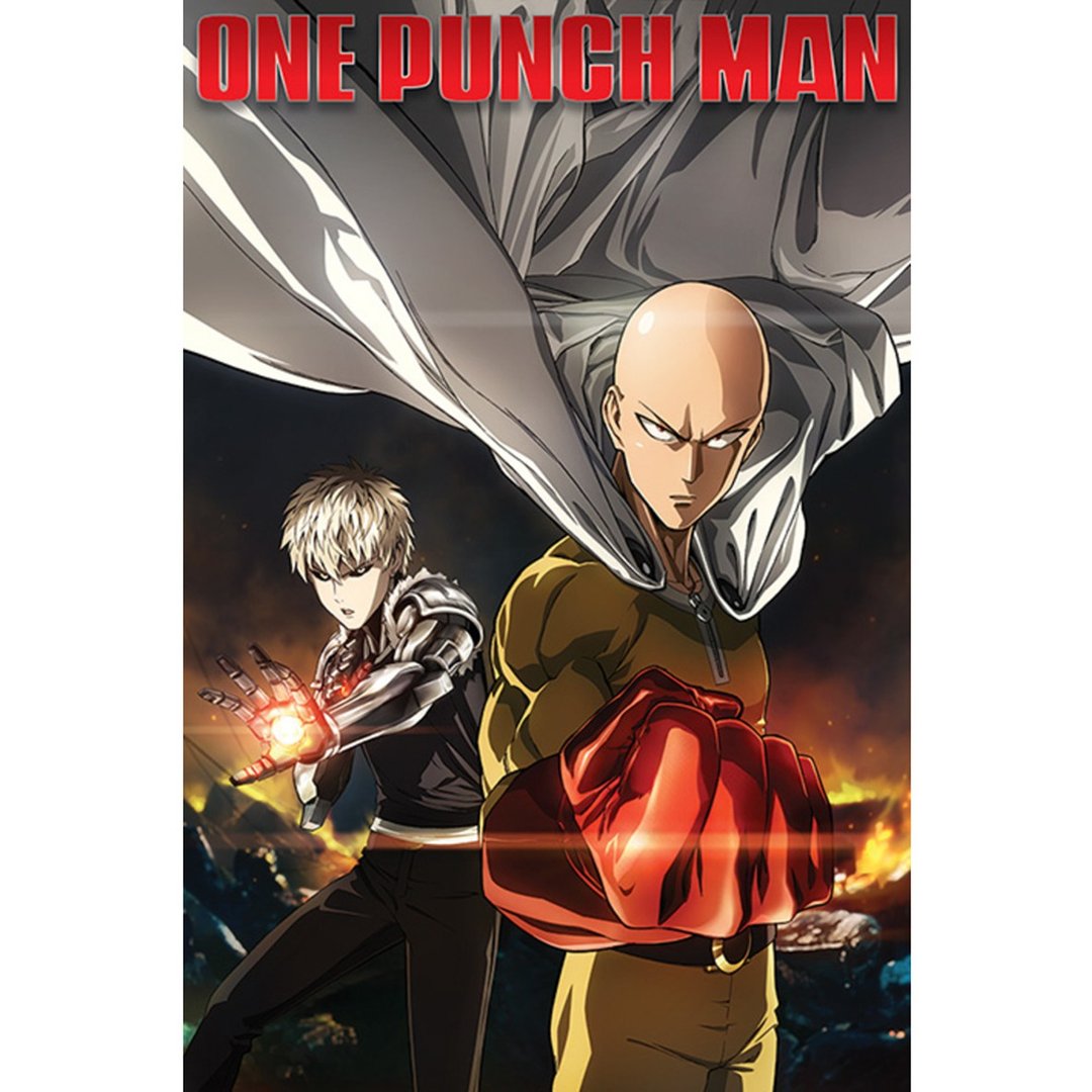 【一拳超人】 One Punch Man (师徒)进口海报 - 海报/装饰画/版画 - 纸 多色