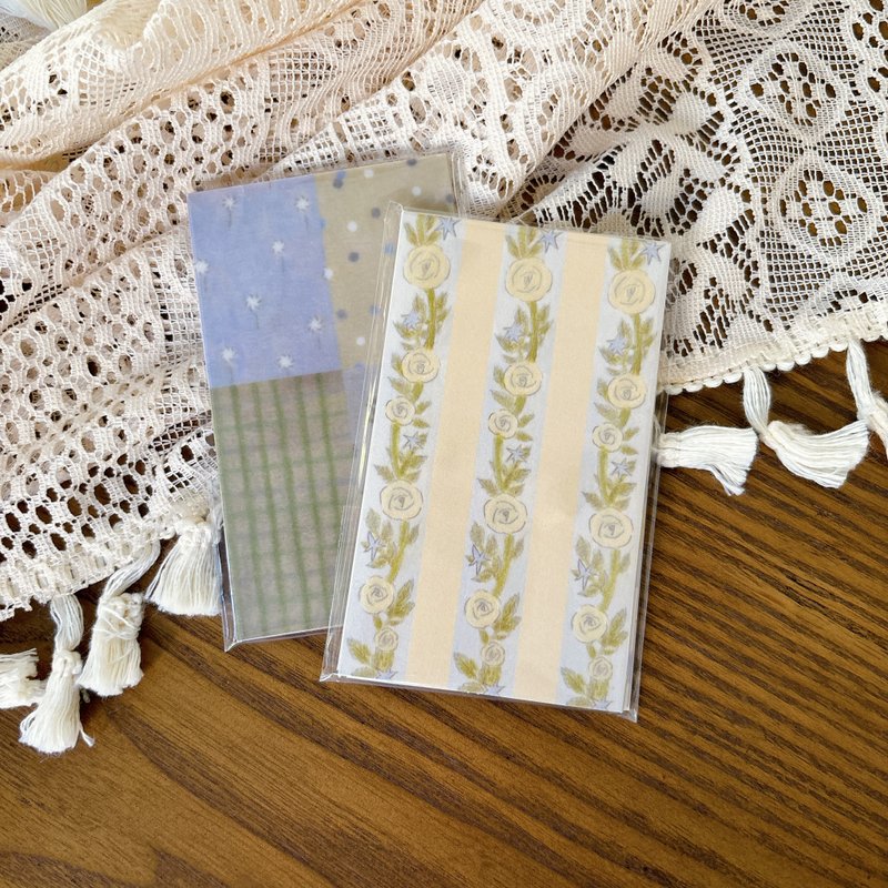 小花園 便簽 優質紙 硫酸纸 6.2×10.5cm 30張 - 便条纸/标签贴 - 纸 多色