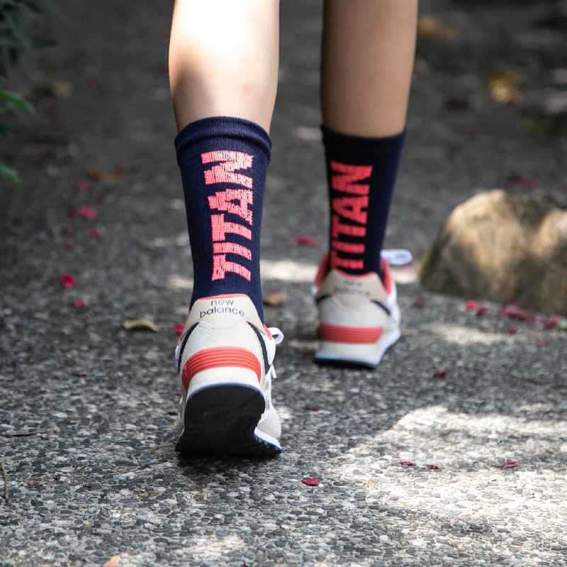 五趾舒压生活中筒袜 - 袜子 - 棉．麻 多色