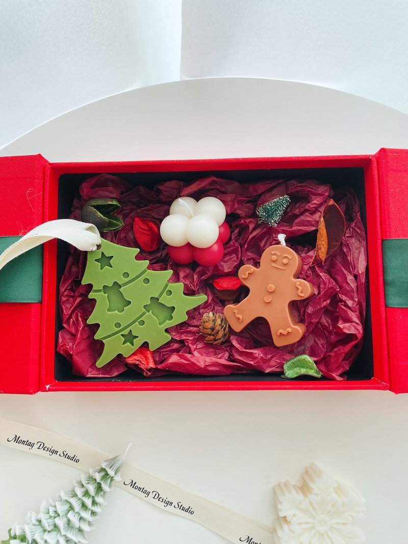 圣诞礼盒香氛组 - 蜡烛/烛台 - 蜡 