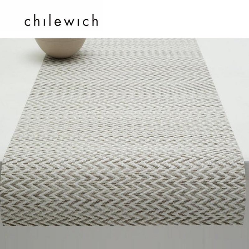 斜纹渐层Quill系列餐垫-36X48CM(沙丘/SAND) - 餐垫/桌巾 - 塑料 灰色