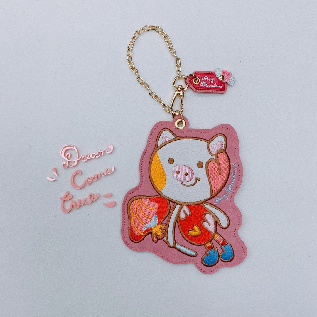 小猪卡套零钱包 - 证件套/卡套 - 绣线 