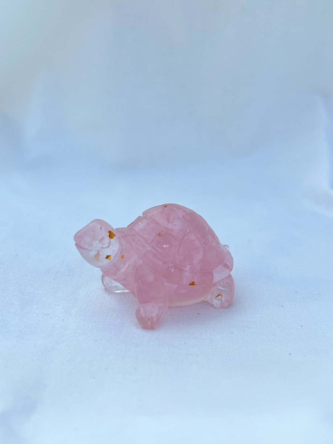 水晶摆饰【小乌龟 粉晶】桃花运 招人缘 - 摆饰 - 水晶 