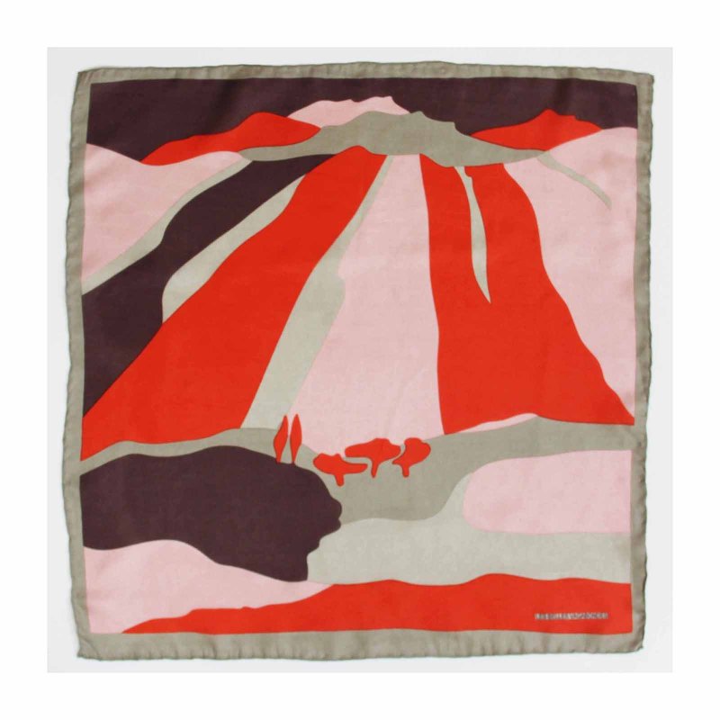 Mini Vivaro Corail 真丝小方巾 - 丝巾 - 丝．绢 多色
