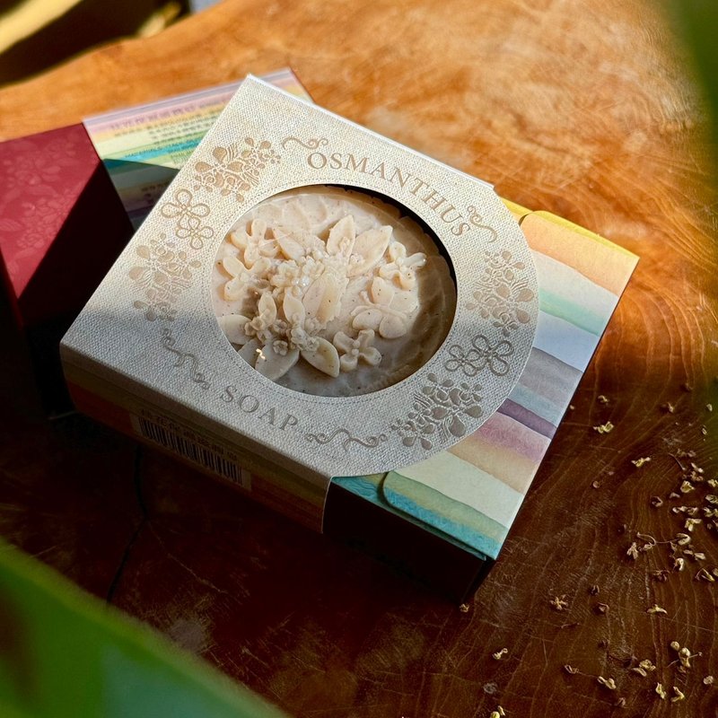 桂花保湿滋润皂 osmanthus soap /100g - 肥皂/手工皂 - 其他材质 